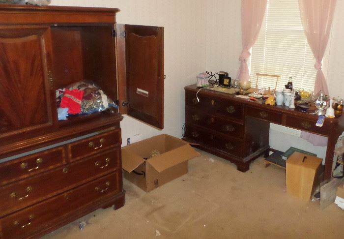 armoire & yet another desk