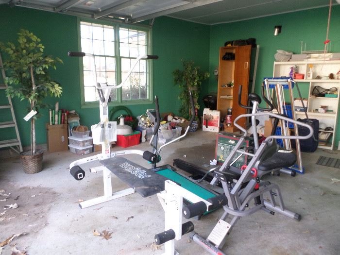 there's still a lot of great stuff, including Christmas, in the garage