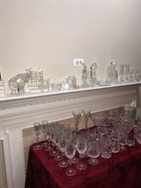 WATERFORD CRYSTAL / TIFFANY CRYSTAL / SWAROVSKI CRYSTAL / BACCARAT CRYSTAL