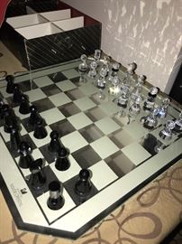 SWAROVSKI CRYSTAL CHESS SET