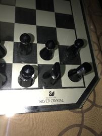 SWAROVSKI CRYSTAL CHESS SET