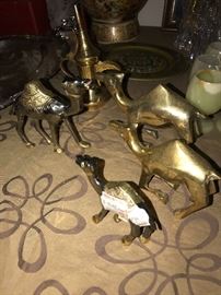 BRASS FIGURINES FROM DUBAI