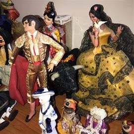 COLLECTION OF DOLLS FROM ALL OVER THE WORLD