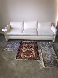 CREAM COLORED SOFA