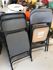 FOLDING CHAIRS AND TABLES