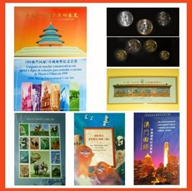 Chinese Philatelic Items and Coins 