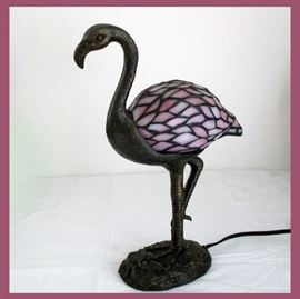 Pretty Flamingo Lamp 