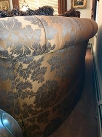 back of sofa