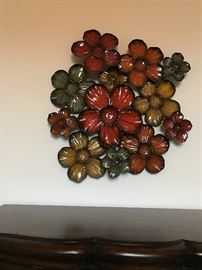 metal sculpture wall art