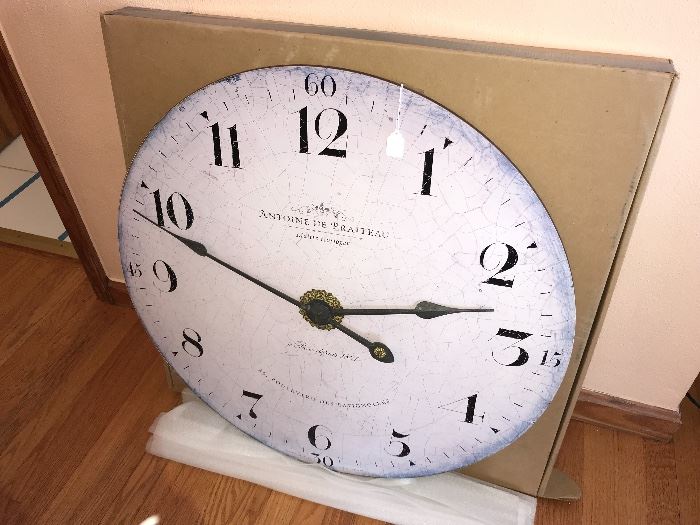 Very large Clock - French Themed 