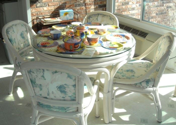 Beautiful Henry Link Patio furniture - a room full