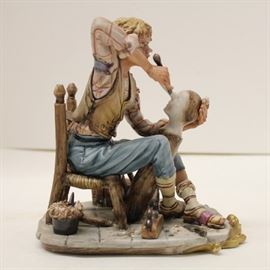 Geppetto and Pinocchio Art Piece