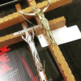 Crucifix - We have several crucifixes & other religious items