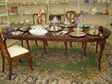 Queen Anne Dining Table Seats 8