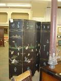 6-panel oriental screen