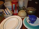 Lots of Fiesta Ware