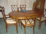 Walnut Mid Century set, Mint condition