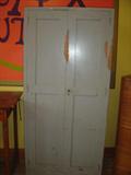 Oak 2 door cabinet painted was in old Hazlehurst post office
25% off