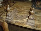 Antique Brass Fire Irons