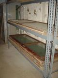 5-8 old 2 Panel glass doors from Cabinets in BENOISTS of Natchez, MS