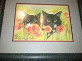 Signed and numbered Print by Leslie Holmes c. 1990