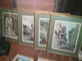Set 4 New Orleans Prints by Don Doxey