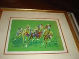 Home Stretch by Tanabe part of the Champion Suite
Seriograph S/N with Certificate
