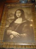Mona Lisa Print in Ogee Frame