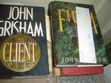 John Grisham signed editions The Client and the Firm