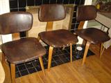 Thonet Mid-Century Modern side chairs
