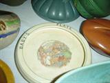 Roseville pottery Childs dish
