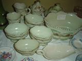 Northwood Signed custard Glass Items