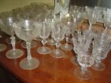 Cut Crystal Stemware