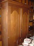 GW-2 Gothoc Victorian walnut Armpire w 2 drawers
