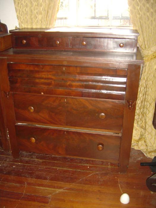 MB-    6 Drawer Empire Chest with Glove Drawers