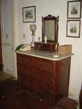 MB-9 Marbletop Empire Dresser with Spool Mirror
(We will not sell Separately, sorry)