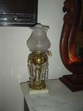 Small Cornelus Baker style Astral Lamp
