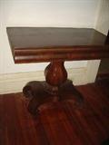 MB -6 Flame Mahogany Melon Ball Empire Game Table