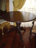 L-9 Eastlake walnut Tiltop Round Parlor Table
Another one Matching in Parlor