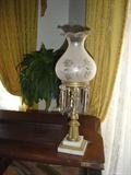 L-16 Astral Gilt Brass Solar Lamp