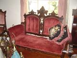 LP 12 Ornate Eastlake settee