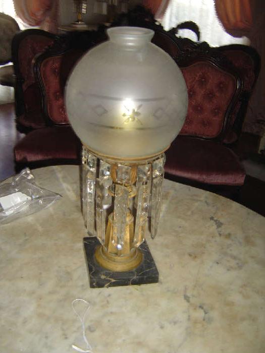Small Solar or Astral Lamp  duplicate of picture 158