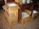 12 Boxes of "China Garden" By Prestige China. To be sold in one Large
Lot. There is tons of this Great for a Business...