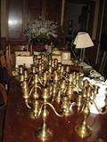 Tons Brass Candleabra
