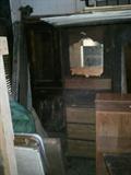 Chifferobe and Bookcases in Garage