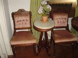 Pair eastlake Chairs