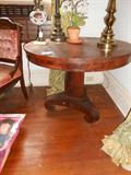Round Empire Parlor Center Table