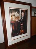 Jerry McWilliams signed Print of Jefferson Davis