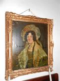 Restored 19th Century Portrait Mounted on Archival Board