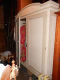 Large Painted Cabinet Closet, Note Back is loose
Would have to be disassembled to move